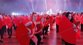 Cast photo from 2012 Victorian State School Spectacular