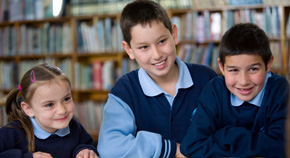 Group of young students