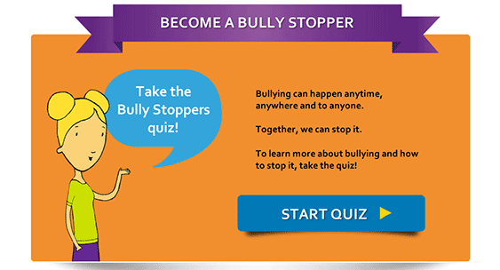 take the bully stoppers quiz
