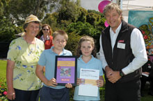 Cann River students with the Multicrop Award of Merit