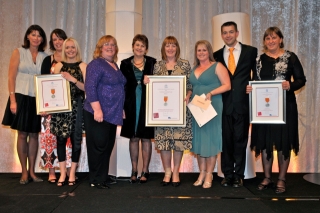 a number of the 2009 excellence awards winners