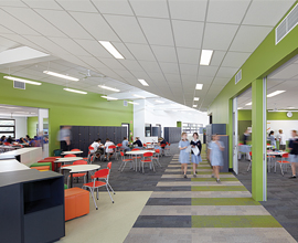 interior view of Alkira Secondary College