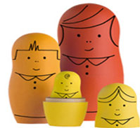 three children playing