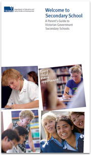 2009 Welcome to Secondary School cover