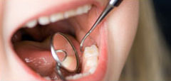 child having teeth checked