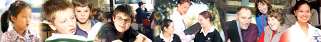 banner images of students