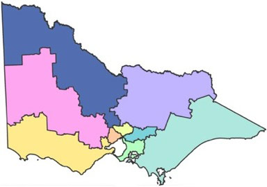 All Victorian regions