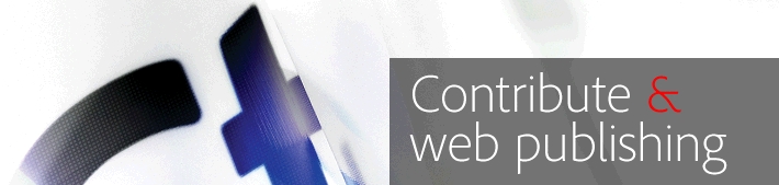 Adobe Contribute CS5 software product image