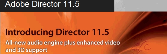 Adobe Director 11.5 Software product Image