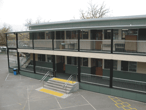 A two storey relocatable building