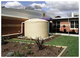 Ballarat school water tank