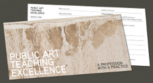 public art teaching award
