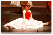 A dancing student