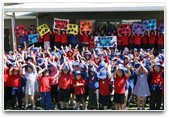 Large school group photo