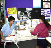 Photo of Coatesville PS kids in science class