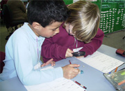 Photo of Coatesville PS kids in science class