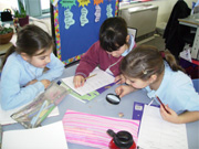 Photo of Coatesville PS kids in science class