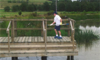 Photo of Commercial Rd PS student at Morwell River wetlands