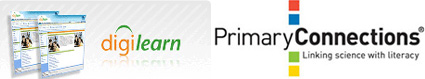 DigiLearn and Primary Connections logos