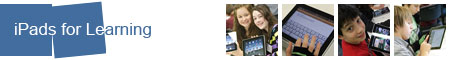 iPads for Learning banner