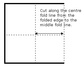 Cut and Fold Instruction