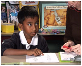 Reading video level 1.0 - can recognise sounds epresented alphabetically