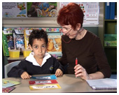 Reading video level 1.0 - match print & spoken text in immediate environment