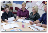 Group of teachers