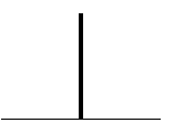 Upside-down T-shaped object