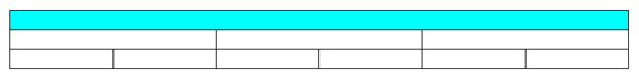 Fraction wall of whole, 1/3, 1/6