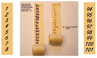 Number rolls