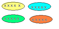 4 x 5 counters