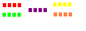 5 x 4 counters