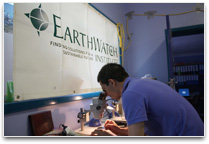 Earthwatch Institute laboratory