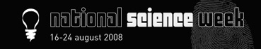 National Science Week 2008 logo