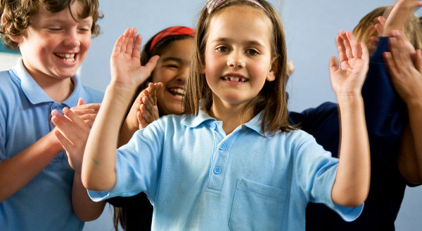 Students in class